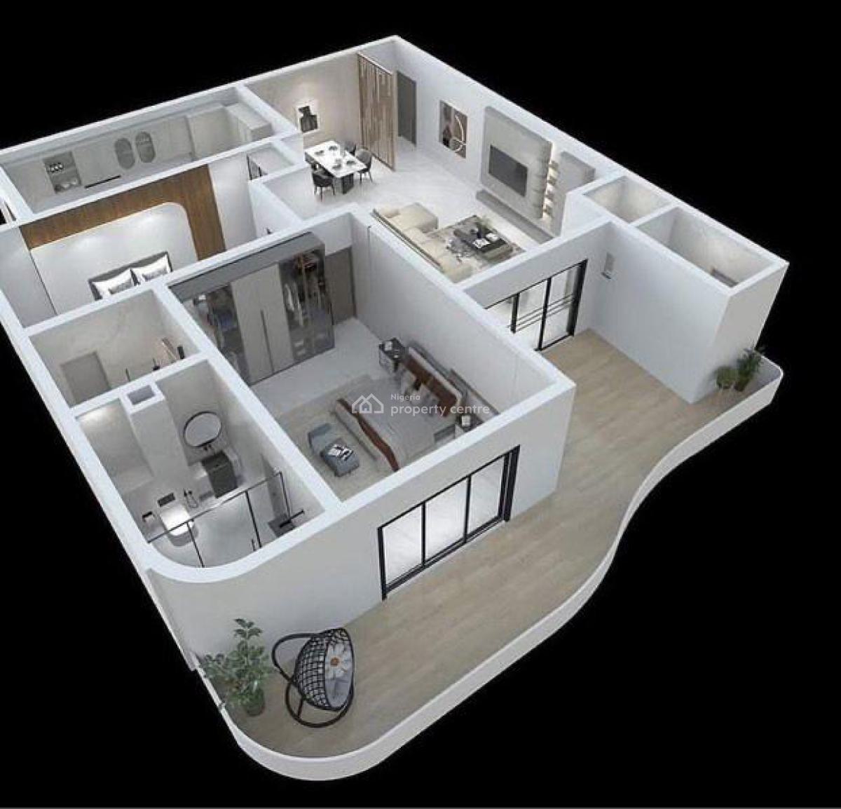 Payment Plan Carved Luxury 2 Bedroom Apartment, Lekki Phase 1, Lekki, Lagos, Flat / Apartment for Sale