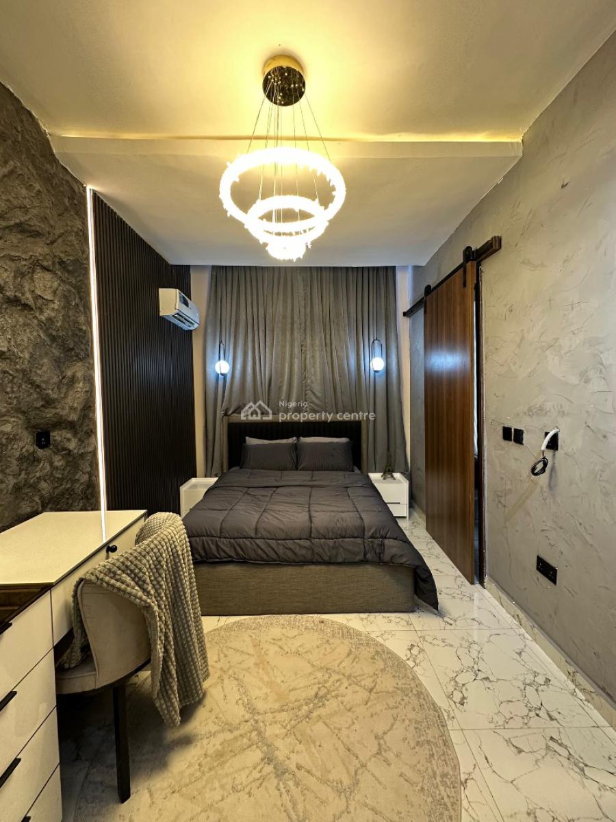 Fully Furnished 2 Bedroom Apartment with Elevator and Lithium Solar, Chevron, Lekki, Lagos, Flat / Apartment for Sale