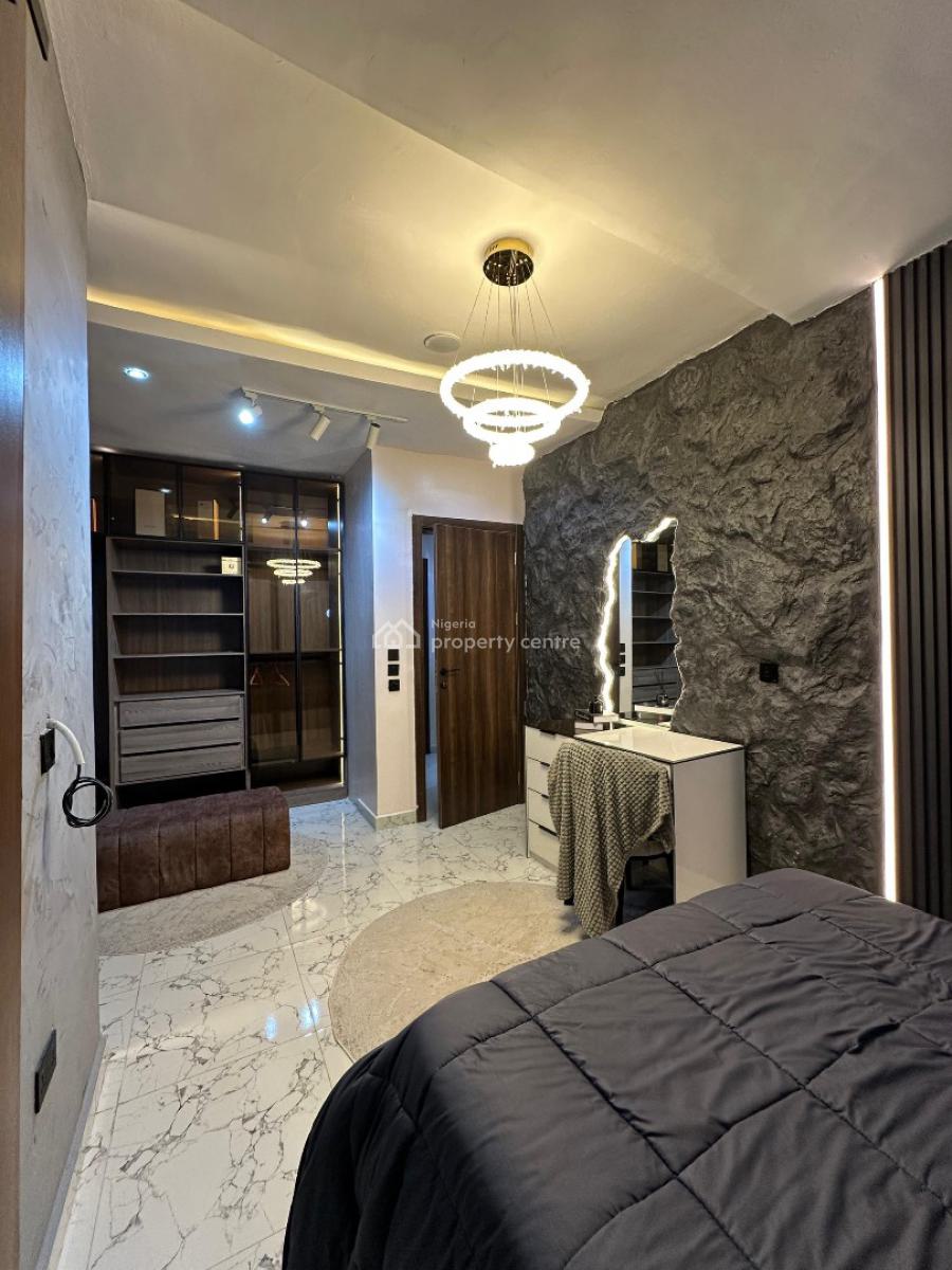 Fully Furnished 2 Bedroom Apartment with Elevator and Lithium Solar, Chevron, Lekki, Lagos, Flat / Apartment for Sale