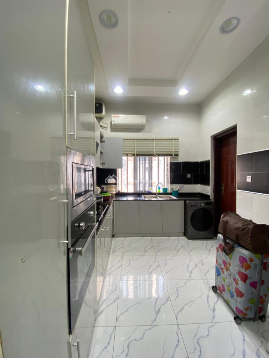 Fully Furnished 3 Bedroom Apartment with Solar Inverter, Osapa, Lekki, Lagos, Flat / Apartment for Sale