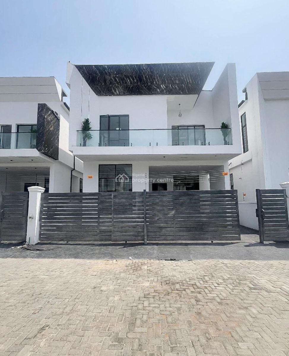 Gorgeously Finished Luxury 4 Bedroom Detached Duplex with Bq, 2nd Toll Gate, Lekki Phase 2, Lekki, Lagos, Detached Duplex for Sale