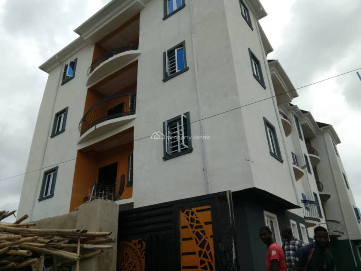 Newly Built 2 Bedroom Flat with All Room Ensuite, Aguda, Surulere, Lagos, Flat / Apartment for Rent