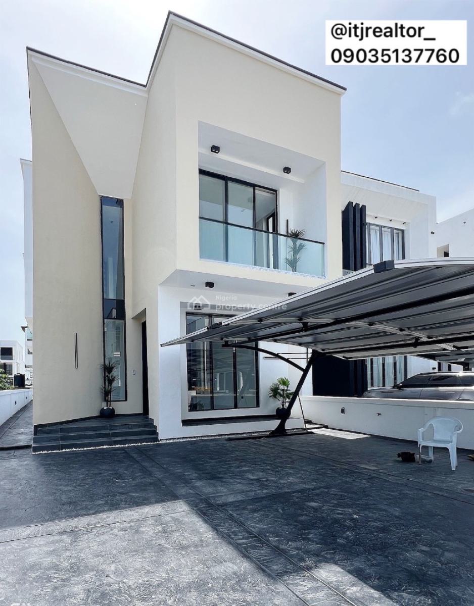 Contemporary 5 Bedroom Detached Duplex with Swimming Pool, Ikota, Ikota, Lekki, Lagos, Detached Duplex for Sale