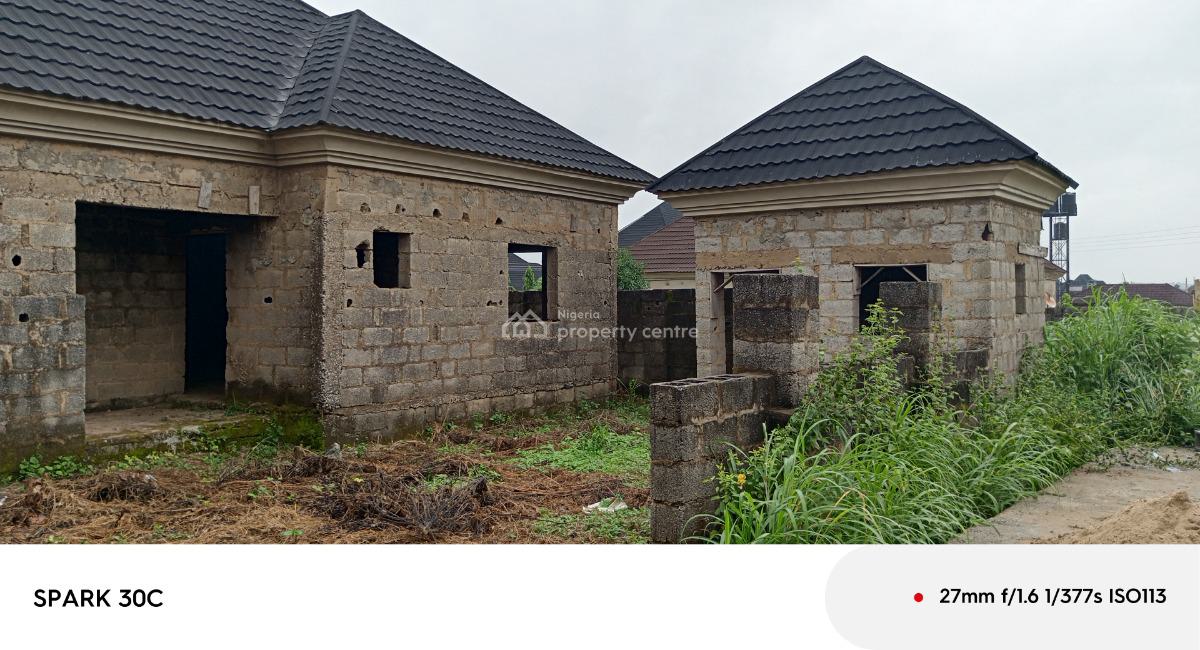 3 Bedroom Carcass, Shekinah Glory Estate, Fha (f.h.a), Lugbe District, Abuja, Detached Bungalow for Sale