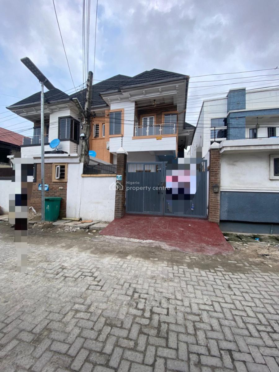 Fully Furnished 4 Bedroom Semi Detached Duplex with Bq & Generators, Osapa, Lekki, Lagos, Semi-detached Duplex for Sale