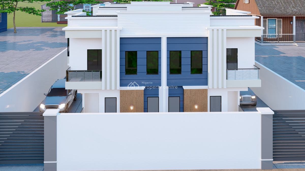 Spacious 4 Bed Semidetached Duplex with Excellent Facilities, Abraham Adesanya Lekki Scheme 2, Ajah, Lagos, Semi-detached Duplex for Sale