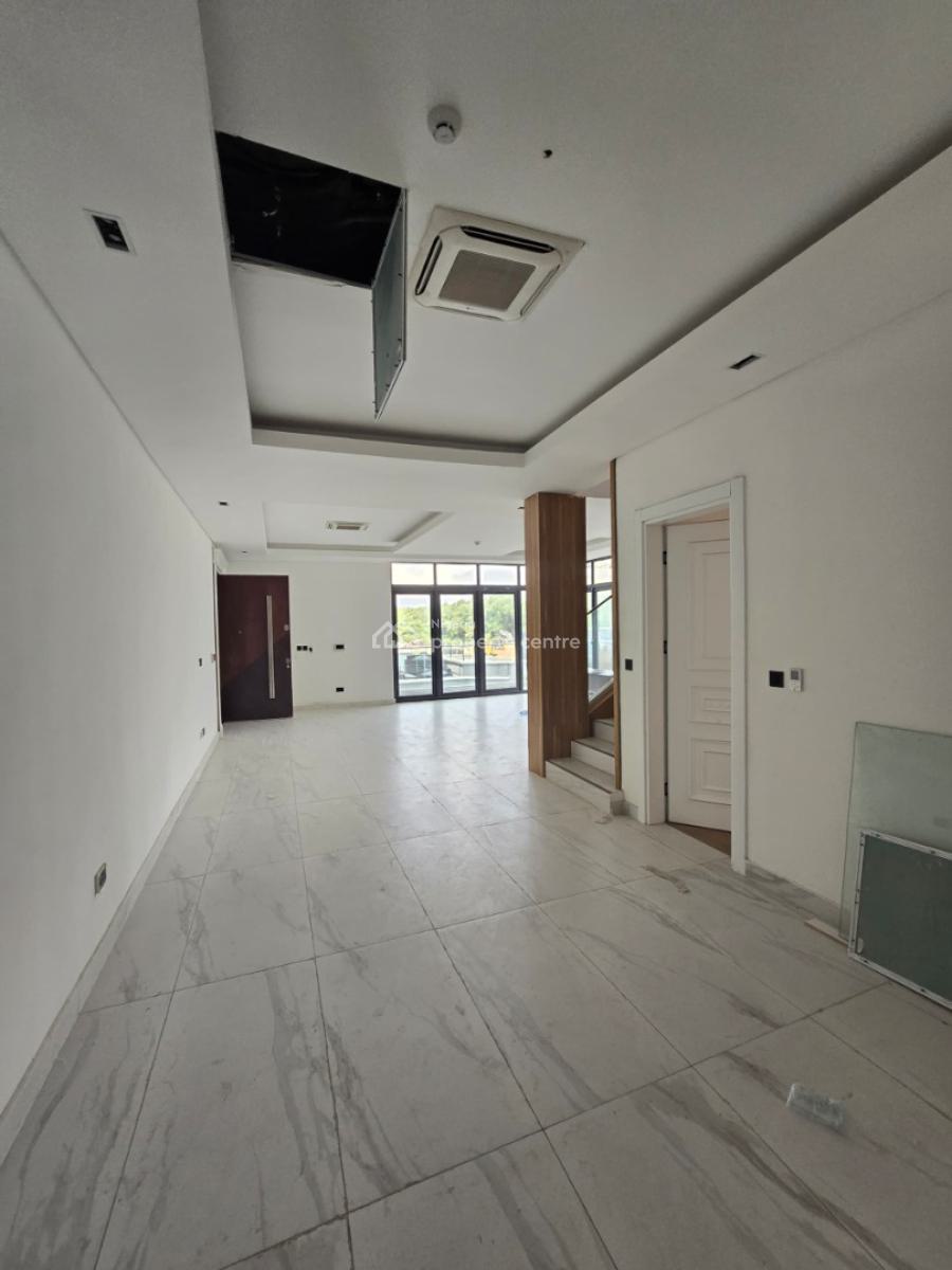 State of Art Luxurious Waterfront 4 Bedroom Maisonette with a Room Bq, Banana Island, Ikoyi, Lagos, Terraced Duplex for Rent