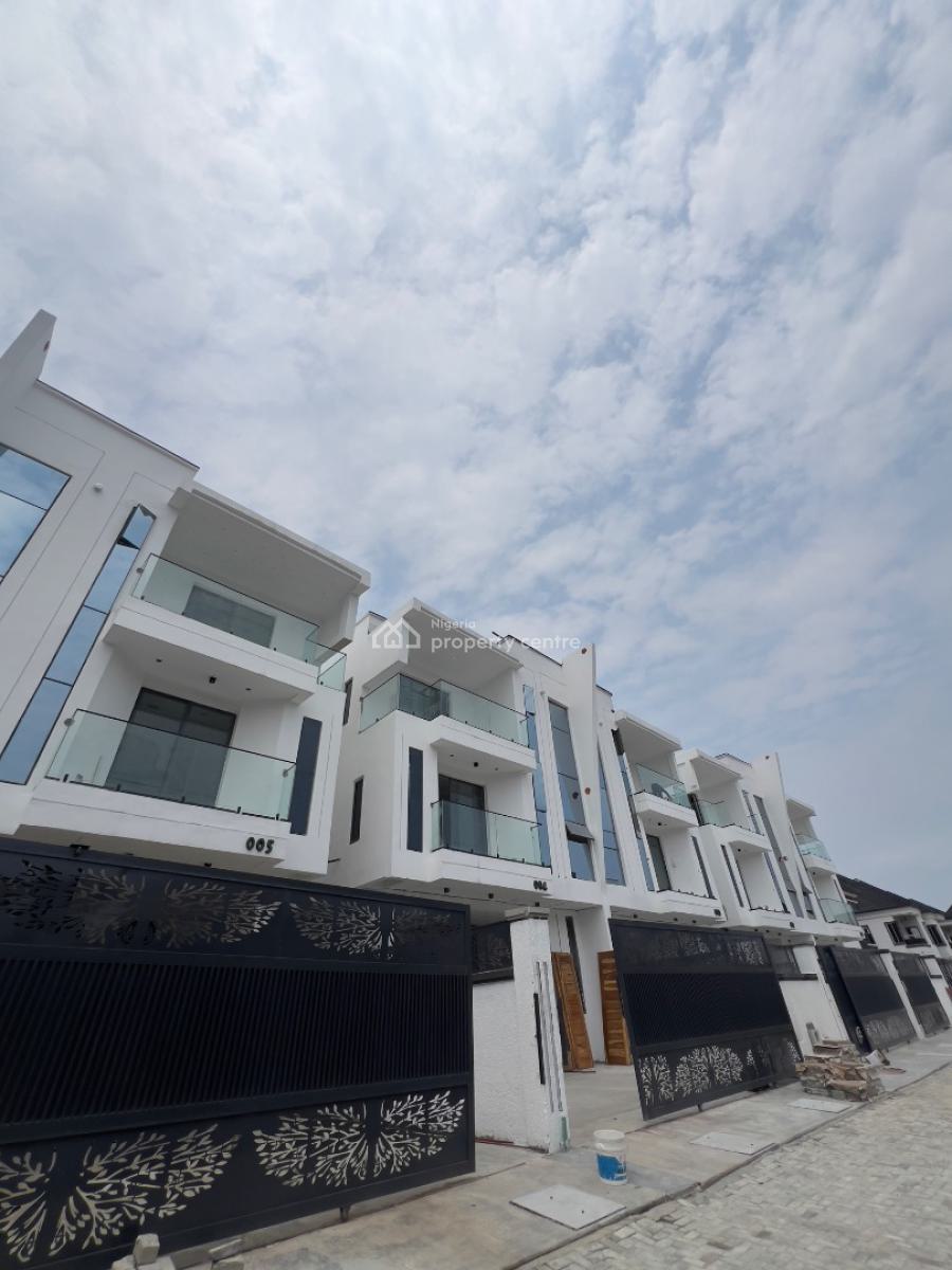 Contemporary Built 4 Bedroom Semi Detached Duplex, Agungi, Lekki, Lagos, Semi-detached Duplex for Sale