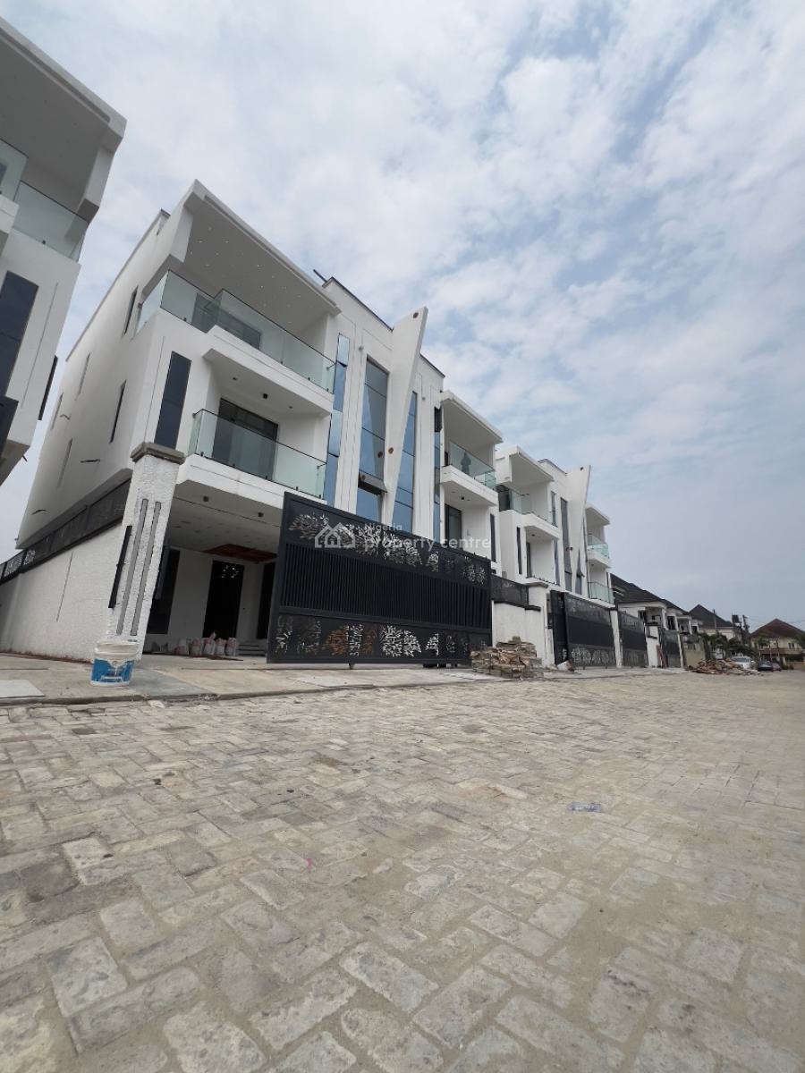 Contemporary Built 4 Bedroom Semi Detached Duplex, Agungi, Lekki, Lagos, Semi-detached Duplex for Sale