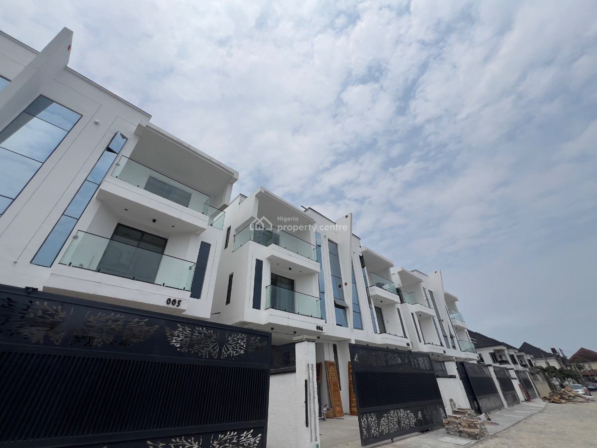 Contemporary Built 4 Bedroom Semi Detached Duplex, Agungi, Lekki, Lagos, Semi-detached Duplex for Sale