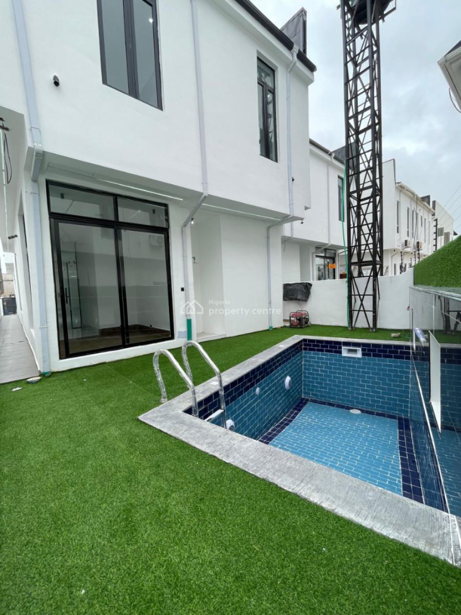 Contemporary 5  Bedroom Fully Detached  Duplex with Bq, Chevron, Lekki, Lagos, Detached Duplex for Sale