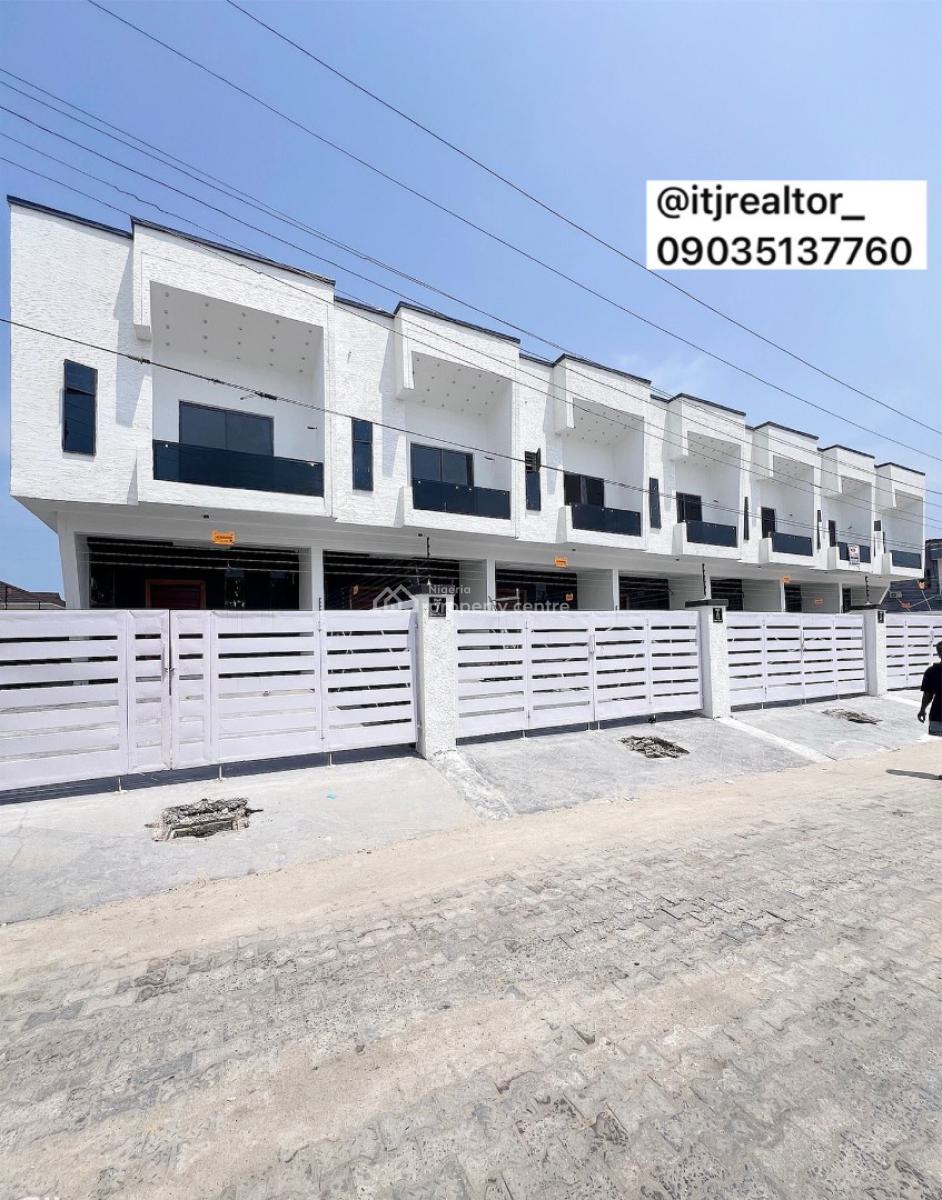 Lovely 4 Bedroom Semi Detached Duplex with Bq, Ikota, Ikota, Lekki, Lagos, Semi-detached Duplex for Sale