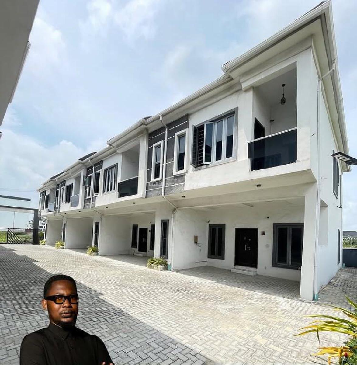 Newly Built 4 Bedroom Terrace Duplex, Orchid Road, Lekki, Lagos, Terraced Duplex for Rent