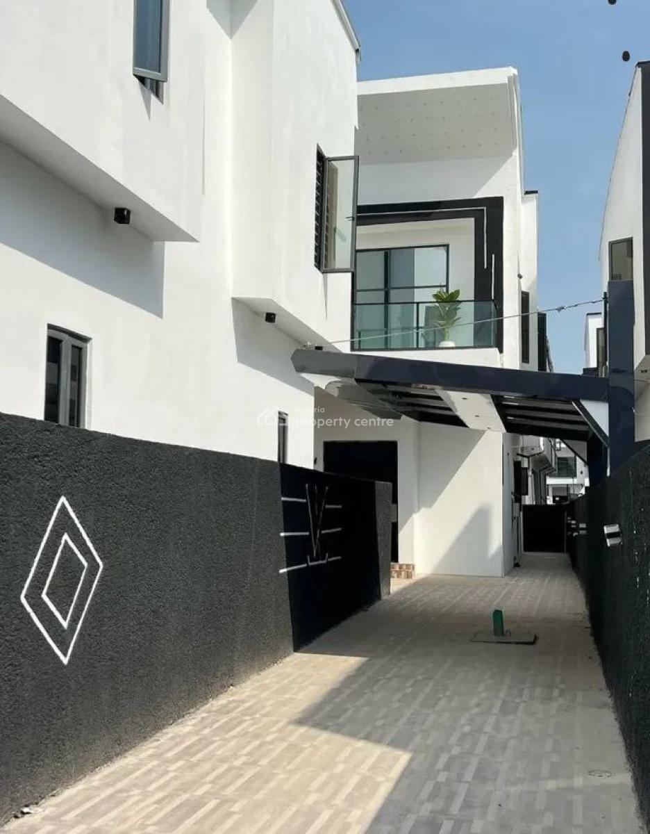 4-bedroom Semi-detached Duplex with Bq Global C of O, Lekki Palm City Estate, Ado, Ajah, Lagos, Semi-detached Duplex for Sale