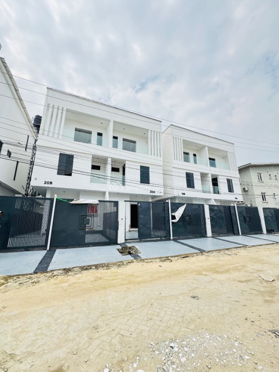 Brand New 4bedrms Semi Detached Duplex Available 250m, Agungi, Lekki, Lagos, Detached Duplex for Sale
