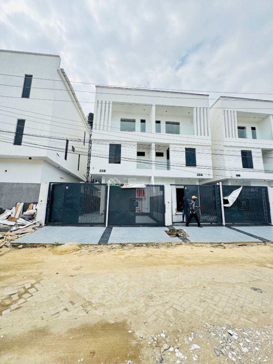 Brand New 4bedrms Semi Detached Duplex Available 250m, Agungi, Lekki, Lagos, Detached Duplex for Sale