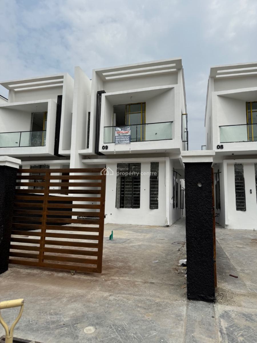 Brand New Spacious 4 Bedrooms Semi Detached Duplex Available, Idado, Lekki, Lagos, Detached Duplex for Sale