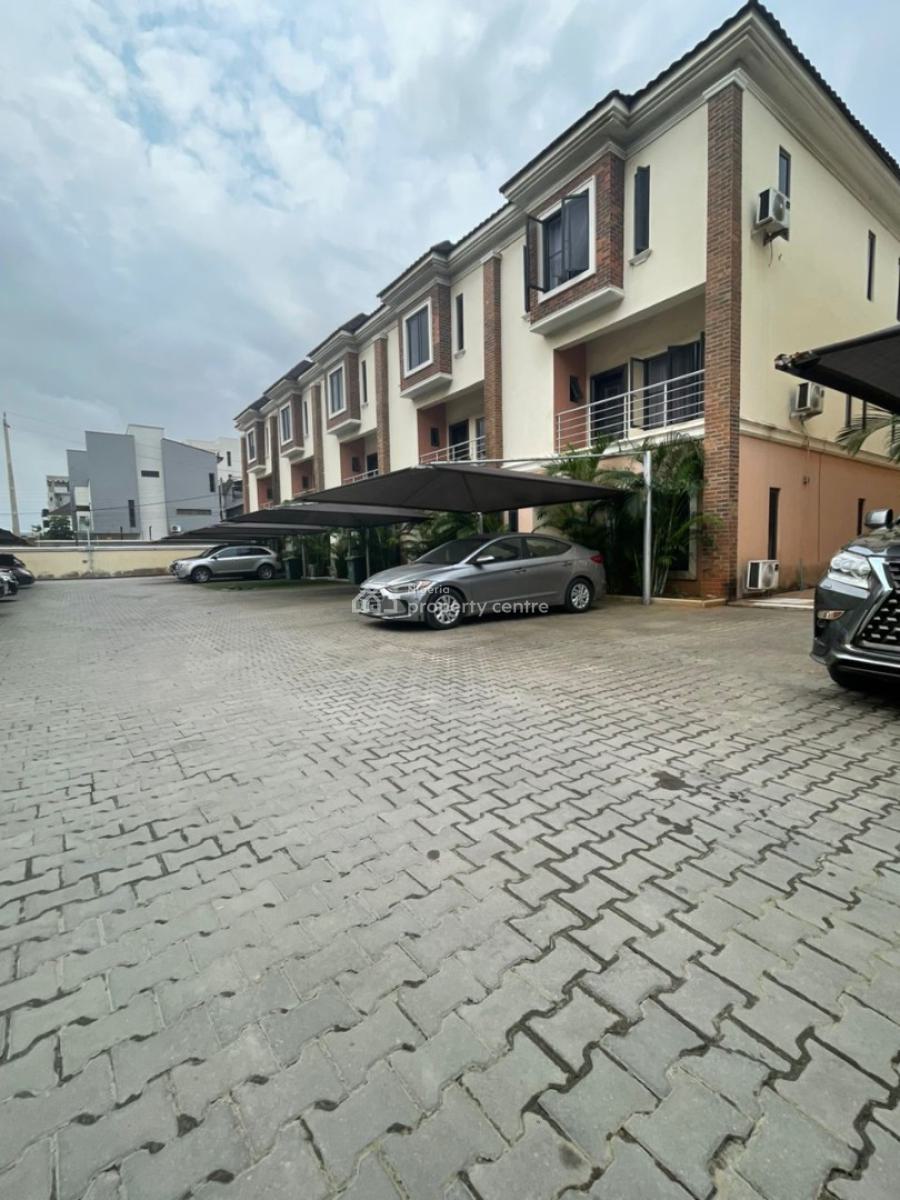 4 Bedroom Terraced Duplex with Bq and 24hours Electricity Gated Estate, Ikate, Ikate Elegushi, Lekki, Lagos, Terraced Duplex for Rent