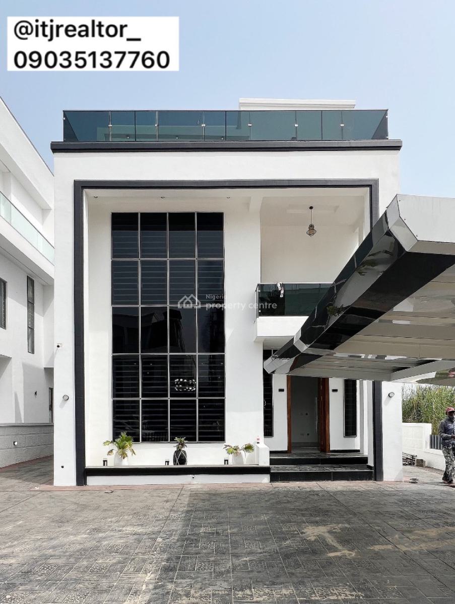 Contemporary 5 Bedrooms Detached Duplex with Swimming Pool, Ikota, Lekki, Lagos, Detached Duplex for Sale