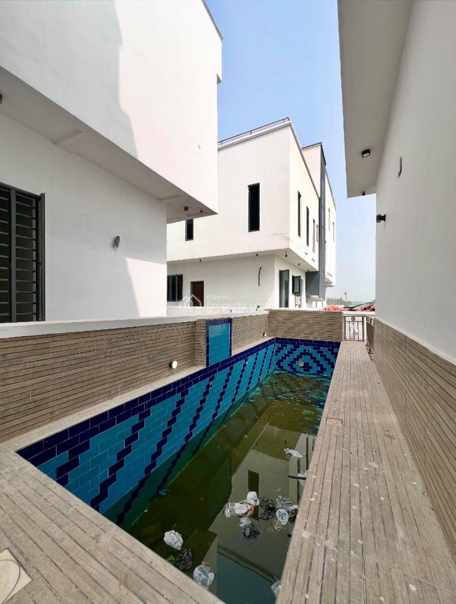 Contemporary 5 Bedrooms Detached Duplex with Swimming Pool, Ikota, Lekki, Lagos, Detached Duplex for Sale