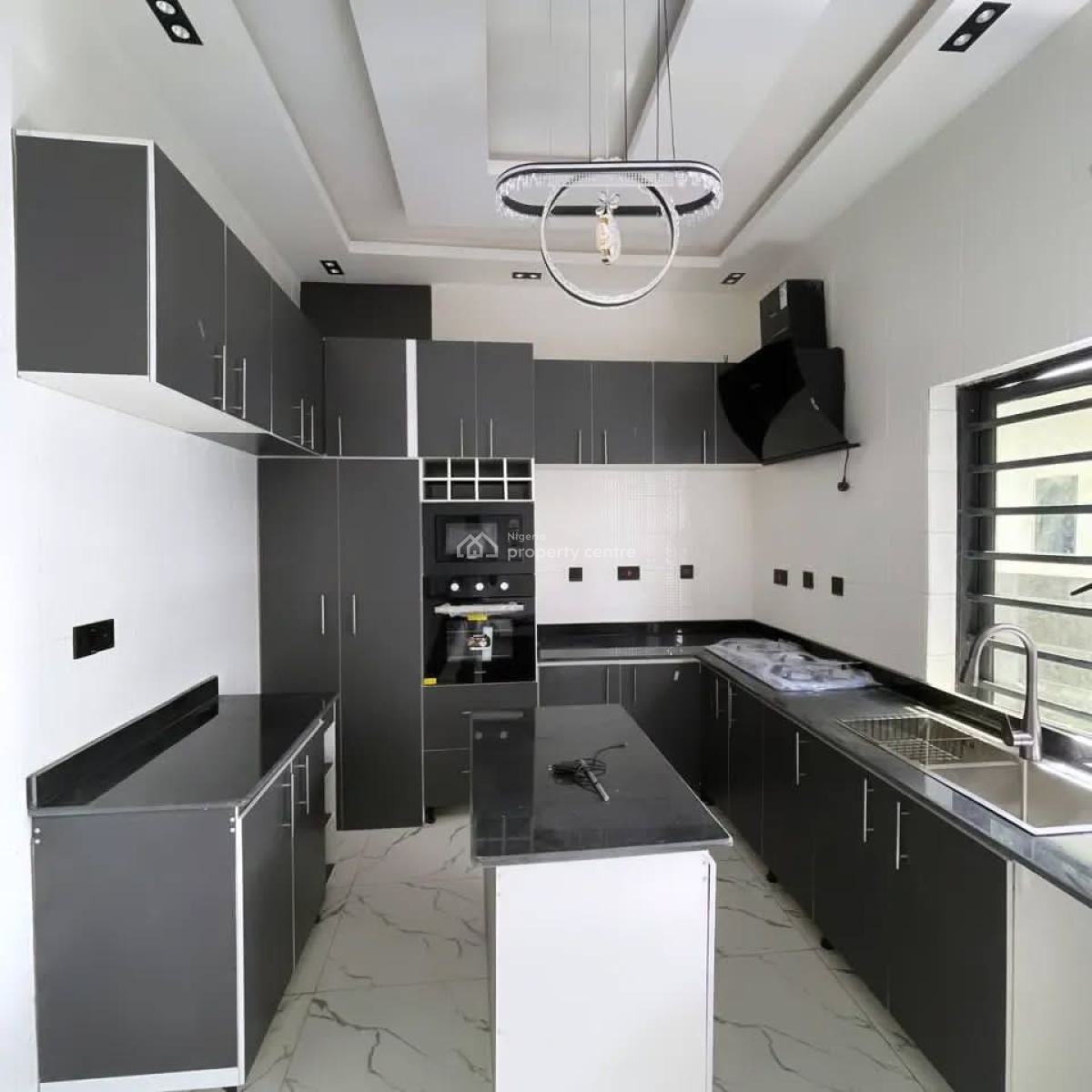 5 Bedrooms Fully Detached Duplex with Bq - Gov Consent & Global C of O, Lekki Palm City Estate, Ado, Ajah, Lagos, Detached Duplex for Sale