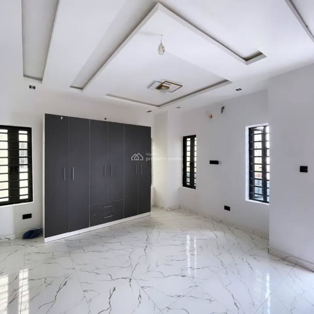 5 Bedrooms Fully Detached Duplex with Bq - Gov Consent & Global C of O, Lekki Palm City Estate, Ado, Ajah, Lagos, Detached Duplex for Sale