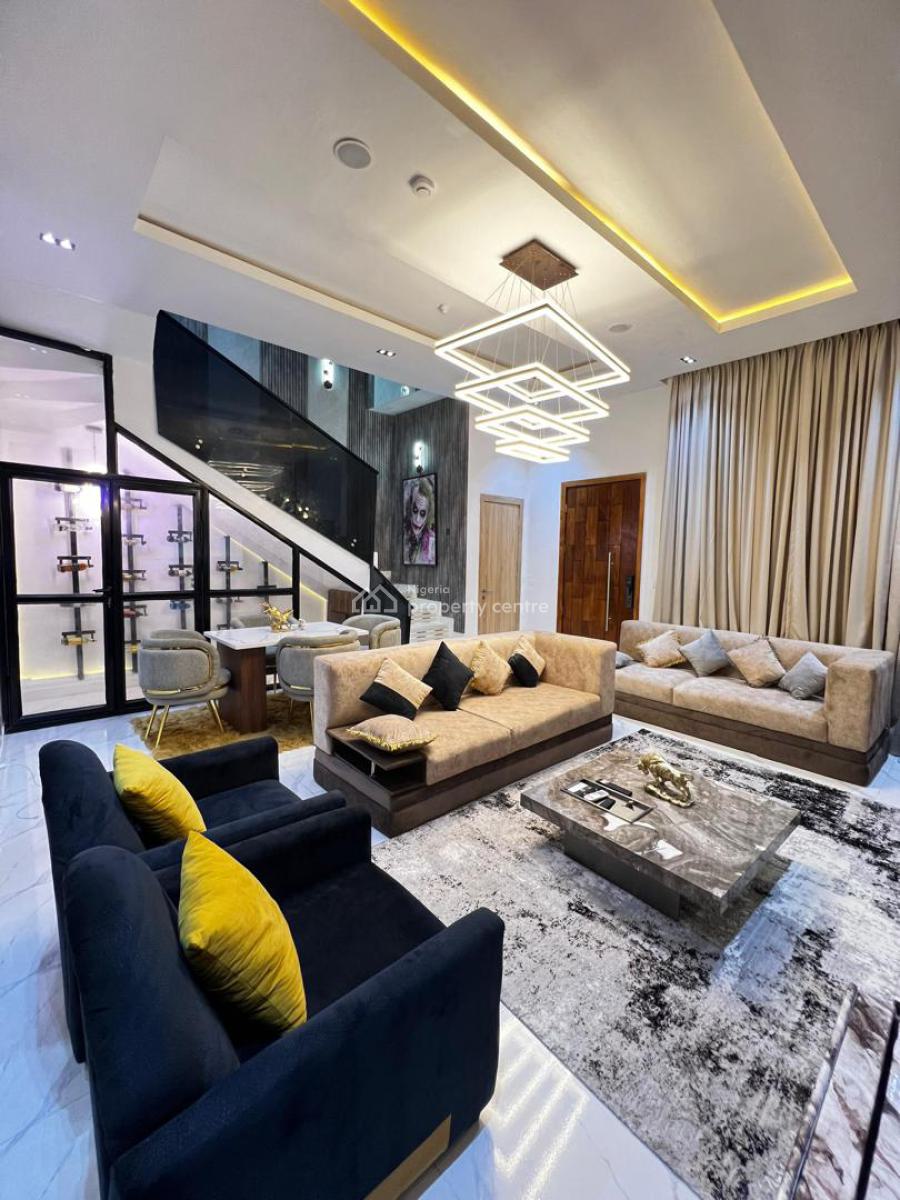 Excellently Furnished 4-bedroom Apartment, Ikota Villa Estate, Ajah, Lagos, Flat / Apartment Short Let