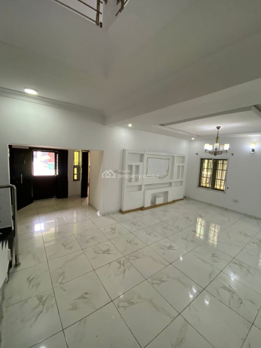 Fully Serviced 4 Bedroom Semi Duplex with Bq, Chevron Alternative, Chevron, Lekki, Lagos, Semi-detached Duplex for Rent