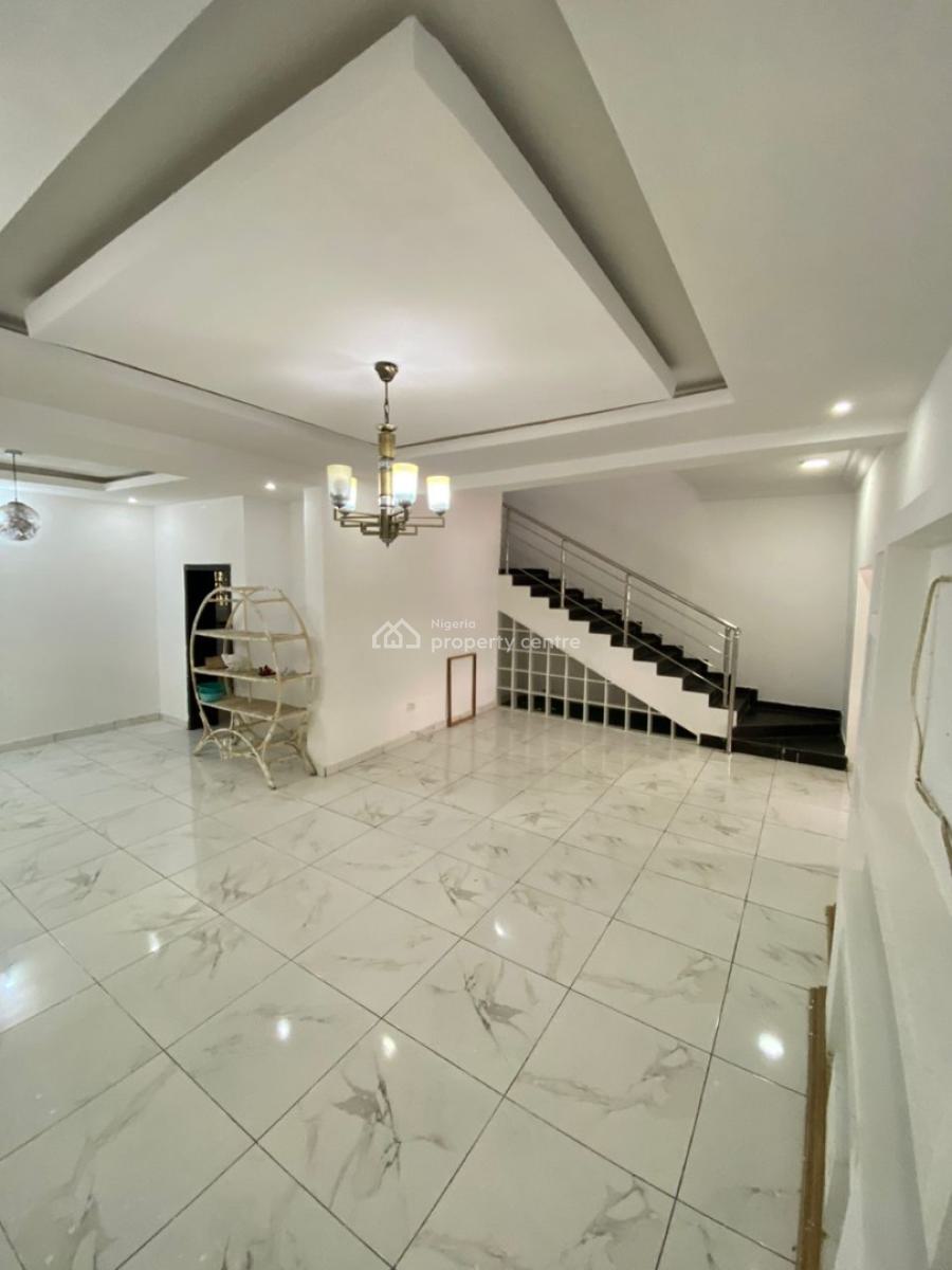 Fully Serviced 4 Bedroom Semi Duplex with Bq, Chevron Alternative, Chevron, Lekki, Lagos, Semi-detached Duplex for Rent