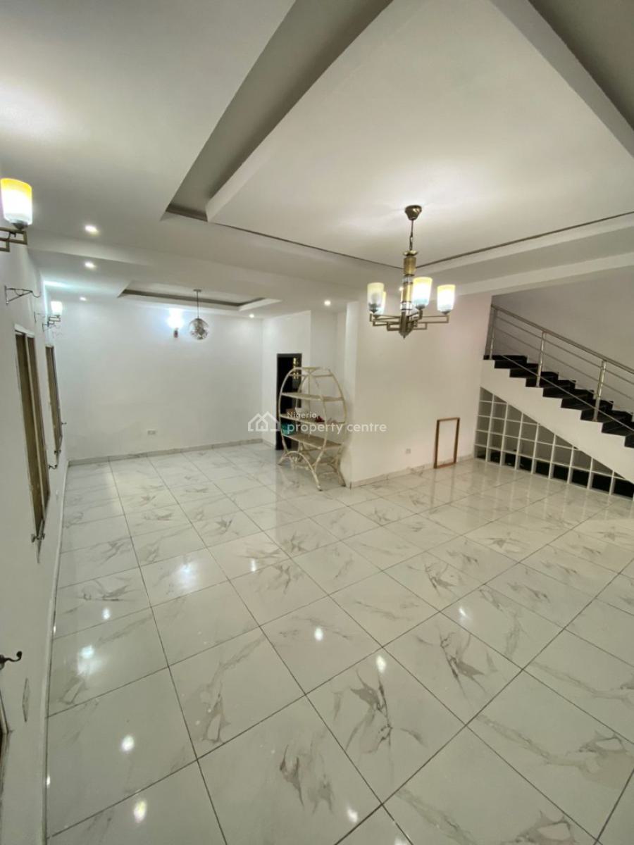 Fully Serviced 4 Bedroom Semi Duplex with Bq, Chevron Alternative, Chevron, Lekki, Lagos, Semi-detached Duplex for Rent