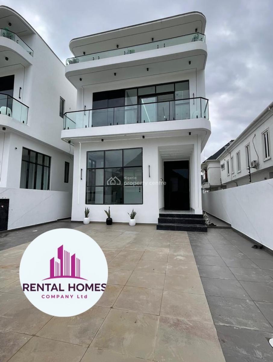 Newly Built 5bedroom Fully Detached Duplex, Lekki 2nd Toll Gate, Lekki, Lagos, Detached Duplex for Sale