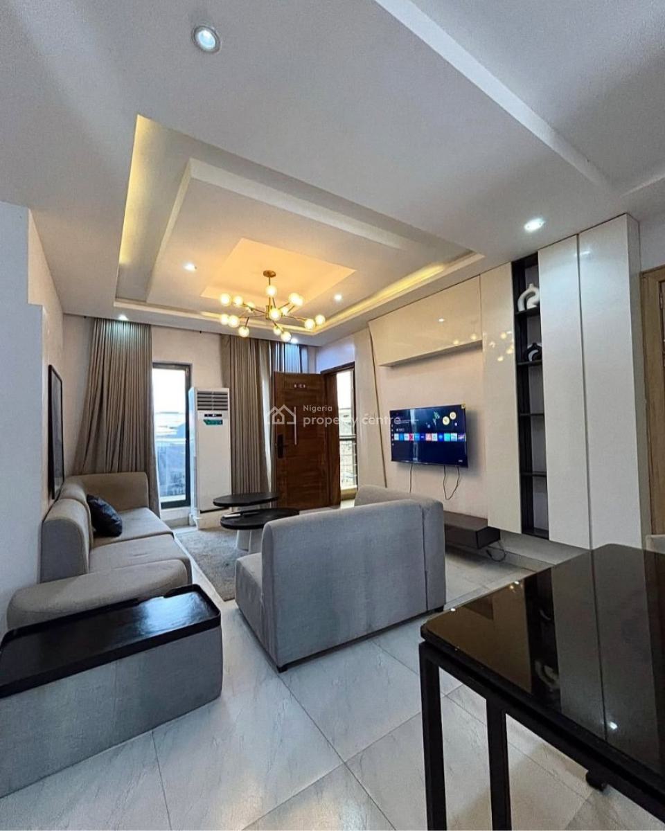 Furnished and Serviced with 24/7 Power Supply 2 Bedroom En-suite Flat, Ikate, Lekki, Lagos, Flat / Apartment for Rent