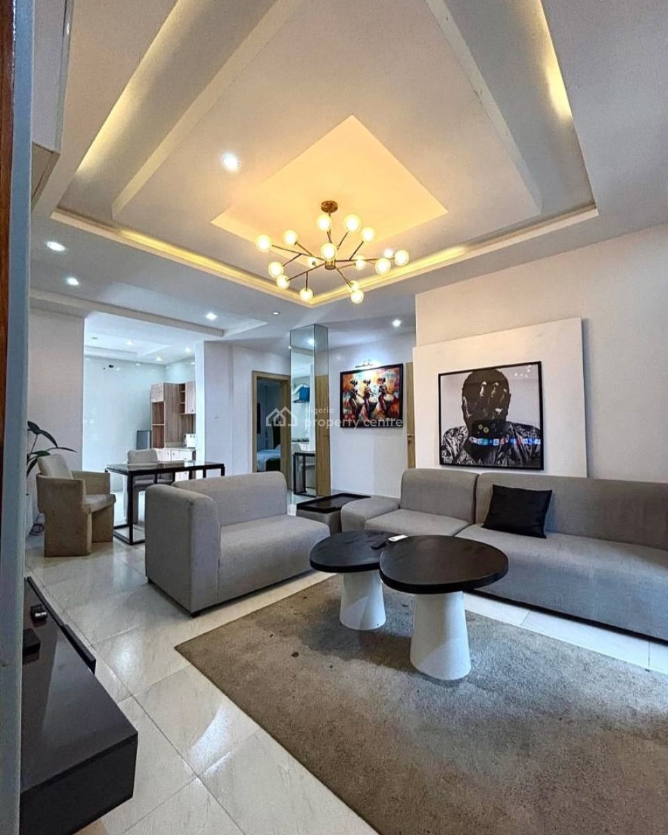 Furnished and Serviced with 24/7 Power Supply 2 Bedroom En-suite Flat, Ikate, Lekki, Lagos, Flat / Apartment for Rent