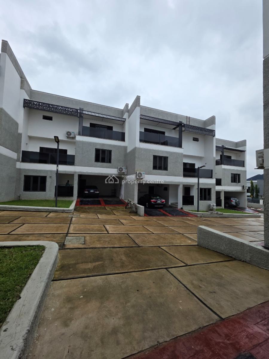 Luxury 4 Bedroom Terrace Duplex with Swimming Pool + Gym, Diplomatic Zone, Katampe Extension, Katampe, Abuja, Terraced Duplex for Rent