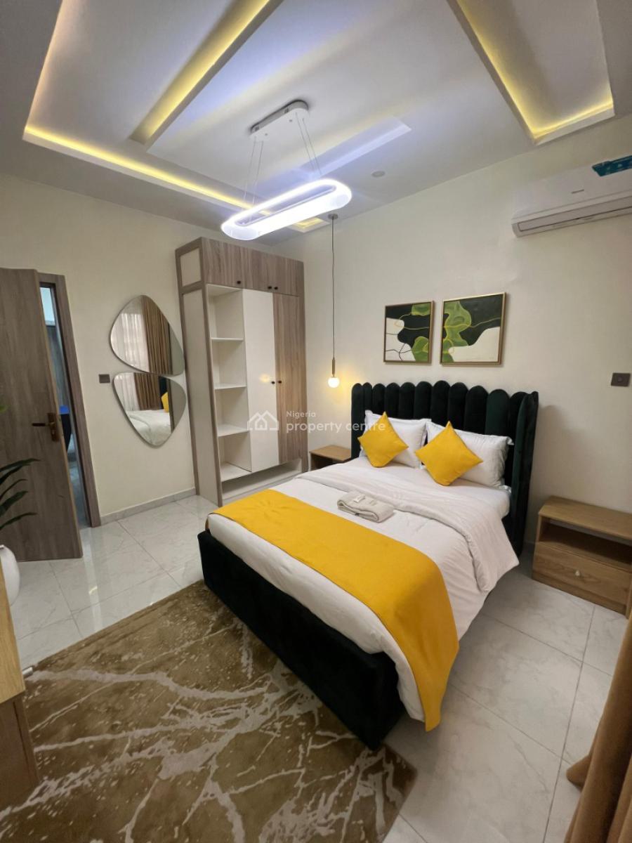New Luxury Cozy 2 Bedroom Apartment with Gym, Meadow Hallway, Ikate, Lekki, Lagos, Flat / Apartment Short Let