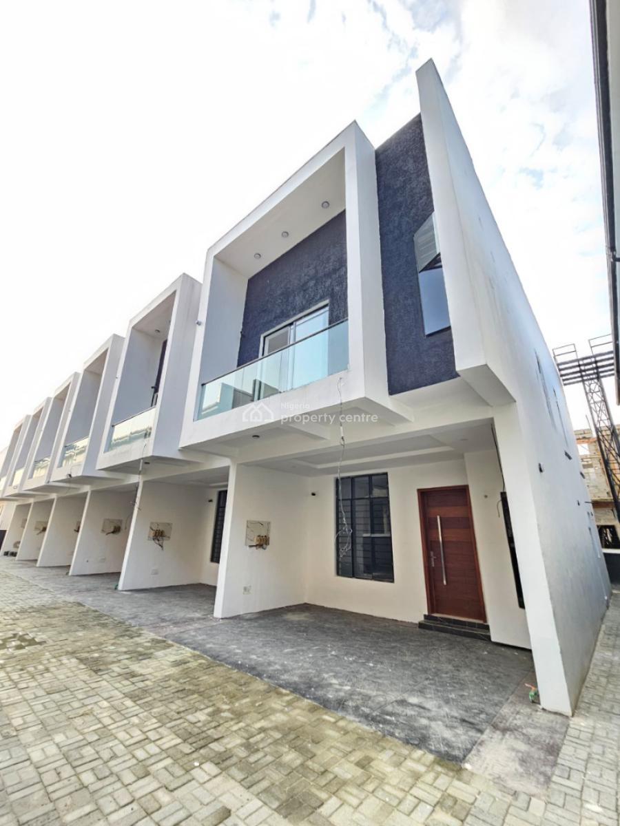 Newly Built Contemporary 3 Bedroom Deluxe Detached Duplex, Ikota, Lekki, Lagos, Terraced Duplex for Sale