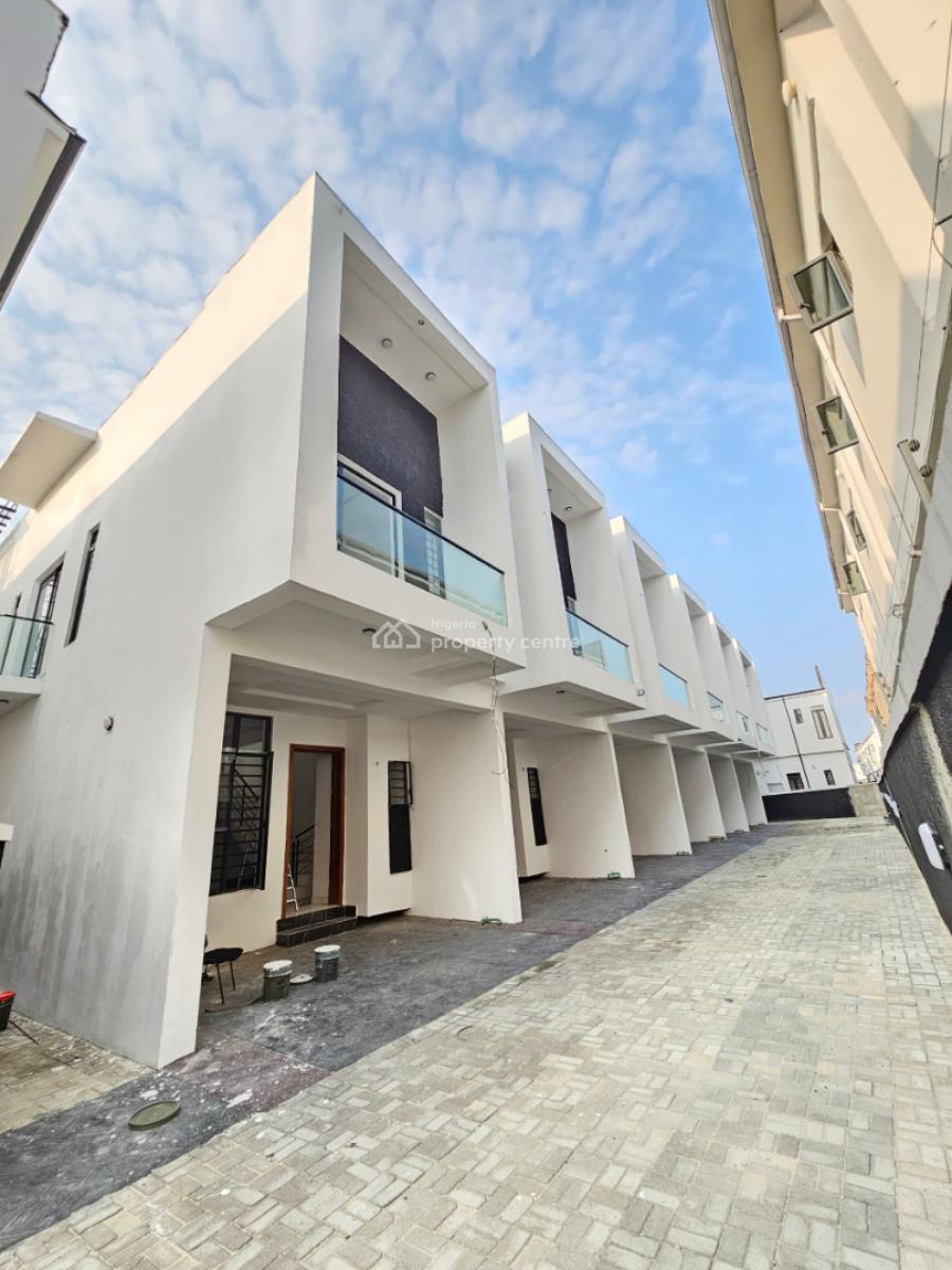 Newly Built Contemporary 3 Bedroom Deluxe Detached Duplex, Ikota, Lekki, Lagos, Terraced Duplex for Sale