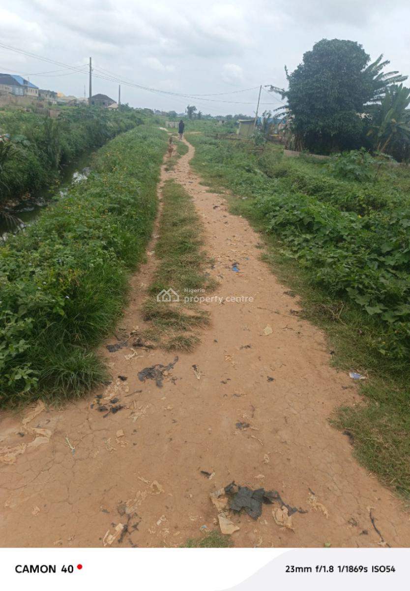 Half Plot of Land in Ijegun Ikotun, Off Ijegamo Road By Faith Bus Stop, Ijegun Ikotun, Ijegun, Ikotun, Lagos, Residential Land for Sale