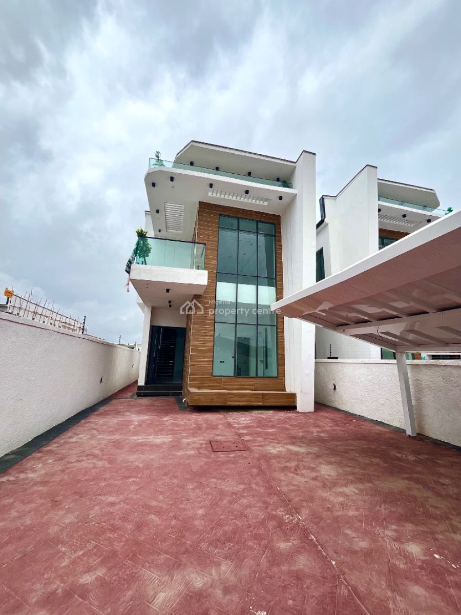 Luxury 5 Bedroom Duplex with Pool, Magnificent 5 Bedroom Duplex with Pool & Bq, C of O Title, Ajah, Lagos, Detached Duplex for Sale