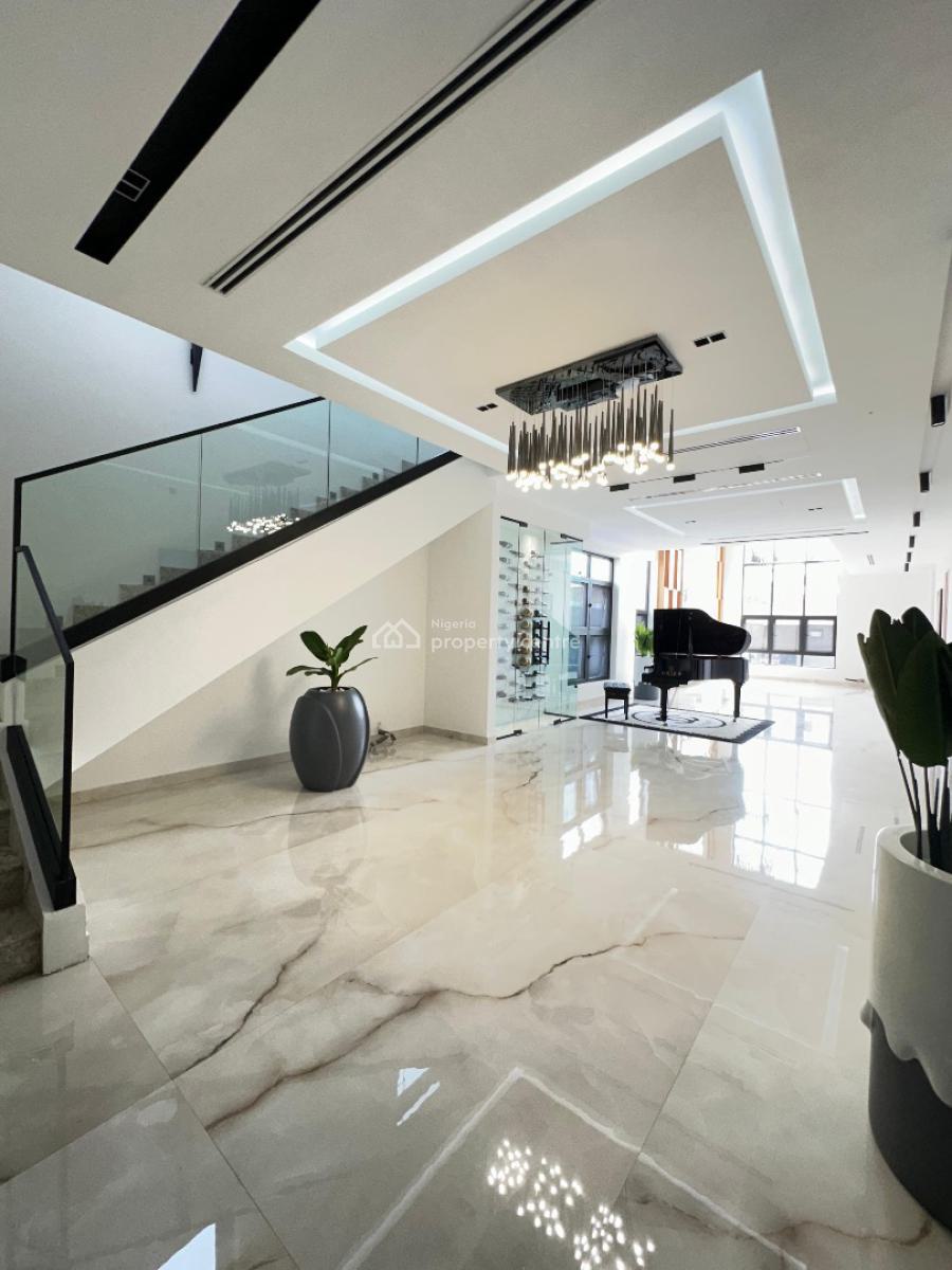 Exquisite 5 Bedroom Fully Detached Smart Home, Parkview, Ikoyi, Lagos, Detached Duplex for Sale