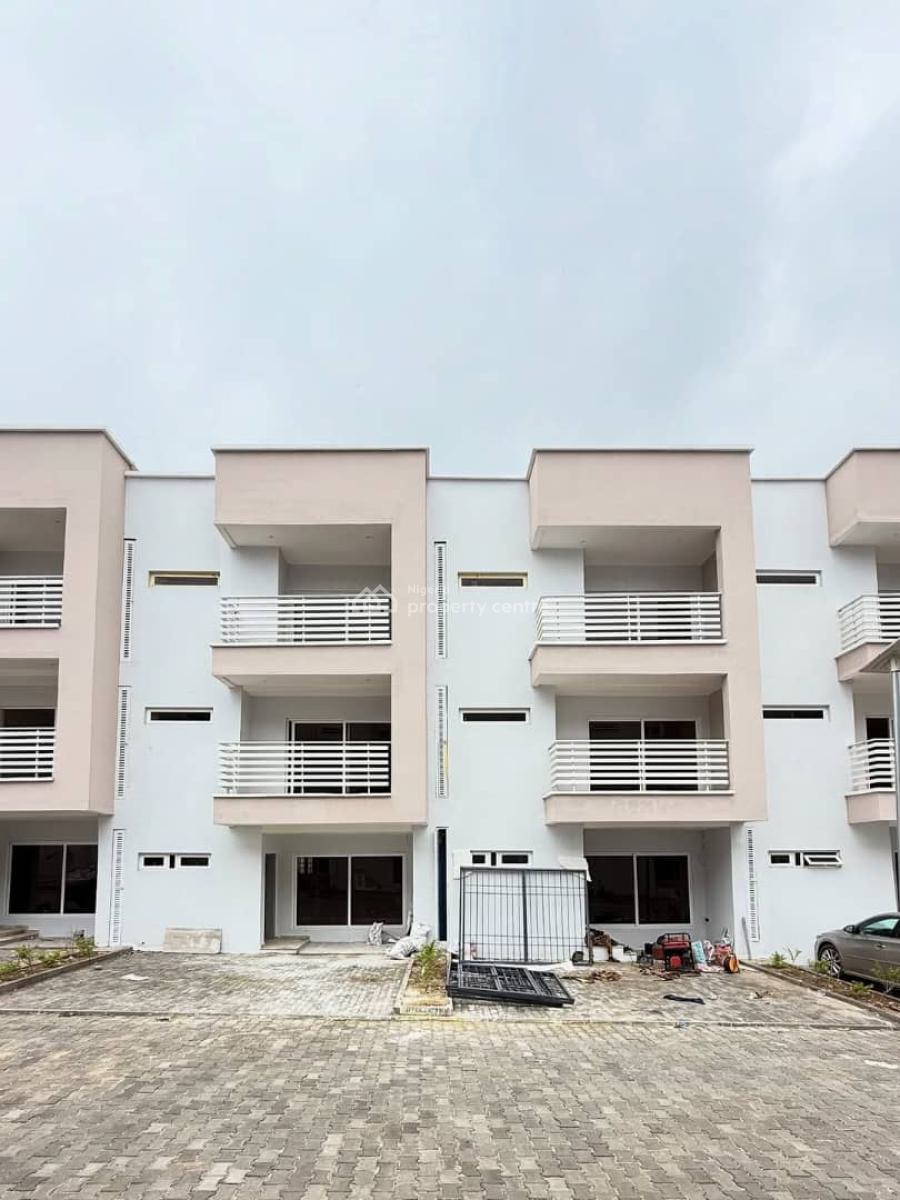 Newly Built 4 Bedroom Terrace Duplex with Bq, Utako Main, Utako, Abuja, Terraced Duplex for Rent