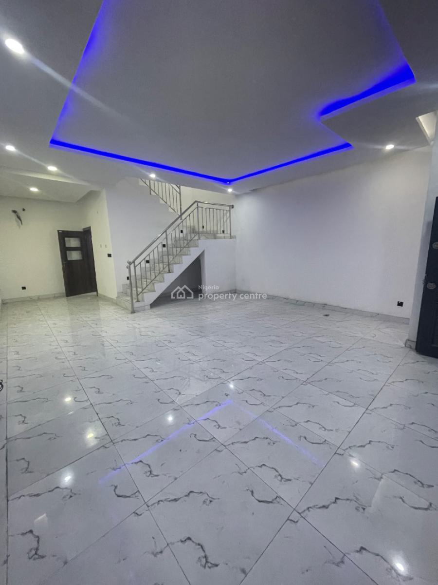 Luxury Brand New 4 Bedroom Terrace Duplex with Bq, Located Inside an Good ,good Road,beautiful Estate, Ajah, Lagos, Terraced Duplex for Rent