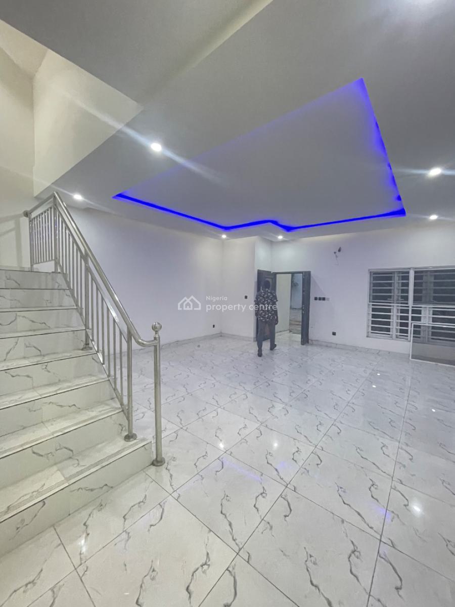 Luxury Brand New 4 Bedroom Terrace Duplex with Bq, Located Inside an Good ,good Road,beautiful Estate, Ajah, Lagos, Terraced Duplex for Rent