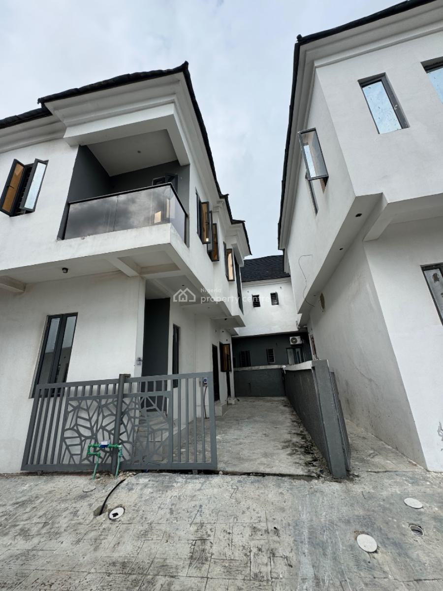 Newly Built Luxury 24 Hours Light 3 Bedroom with Bq Self  Compound, Harris Drive Lekki, Lekki, Lagos, Semi-detached Duplex for Rent