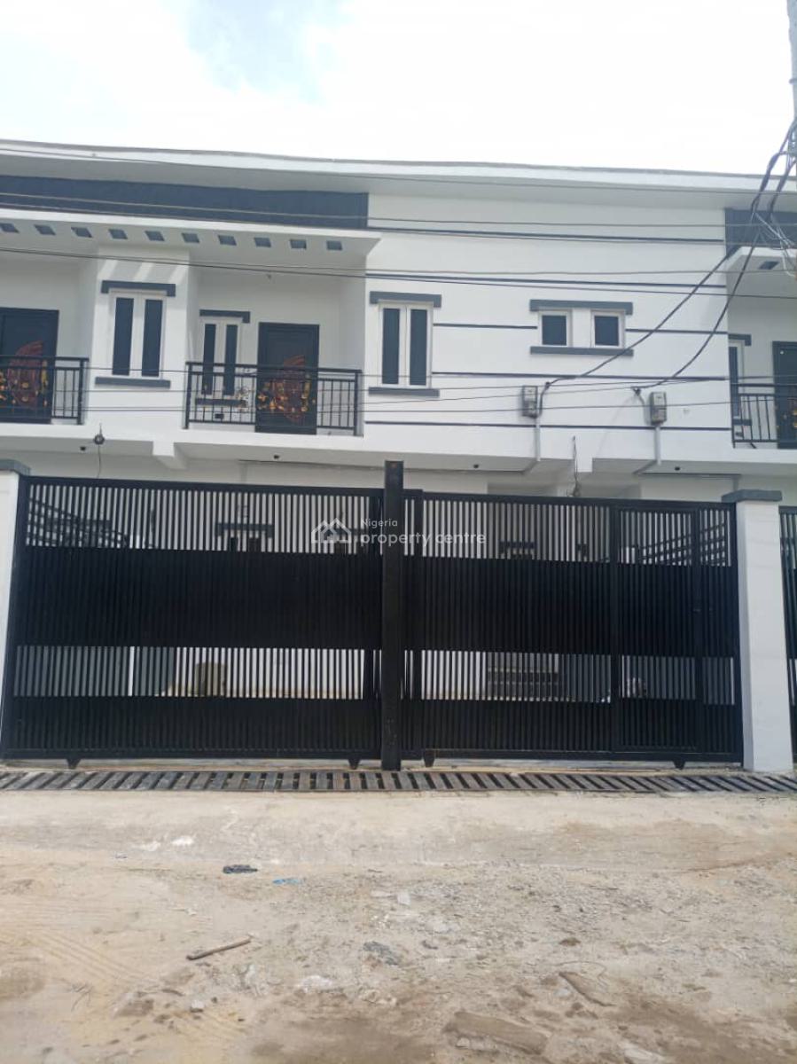 Newly Built Modern 4 Bedrooms Terraced Duplex (self Compound), Ifako, Gbagada, Lagos, Terraced Duplex for Sale