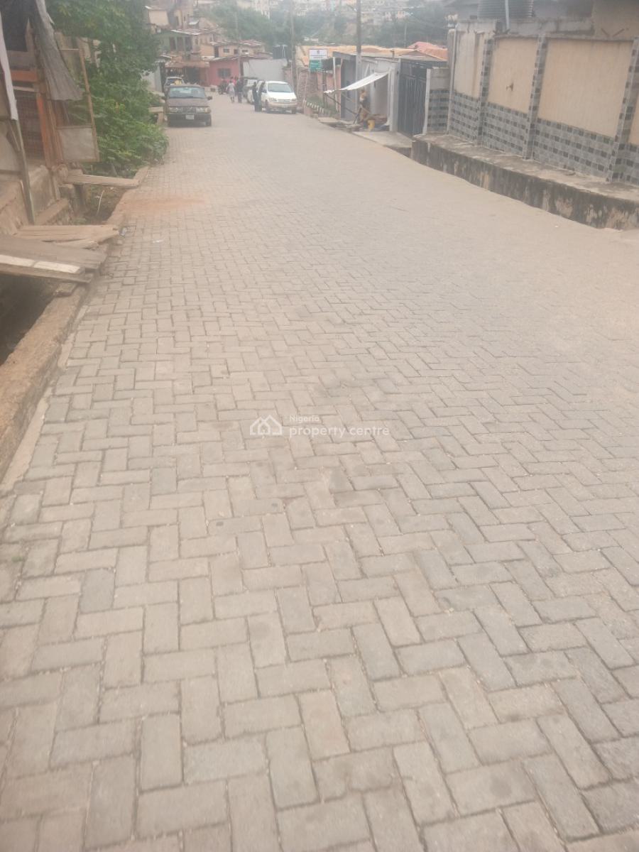 Half Plot of Land (300sqm) +bore-hole Water, an Interlocking Str, Off Yaya Abatan Rd (nationwide Fillling Station), Ogba, Ikeja, Lagos, Mixed-use Land for Sale