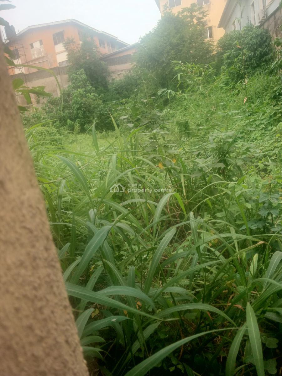 Half Plot of Land (300sqm) +bore-hole Water, an Interlocking Str, Off Yaya Abatan Rd (nationwide Fillling Station), Ogba, Ikeja, Lagos, Mixed-use Land for Sale