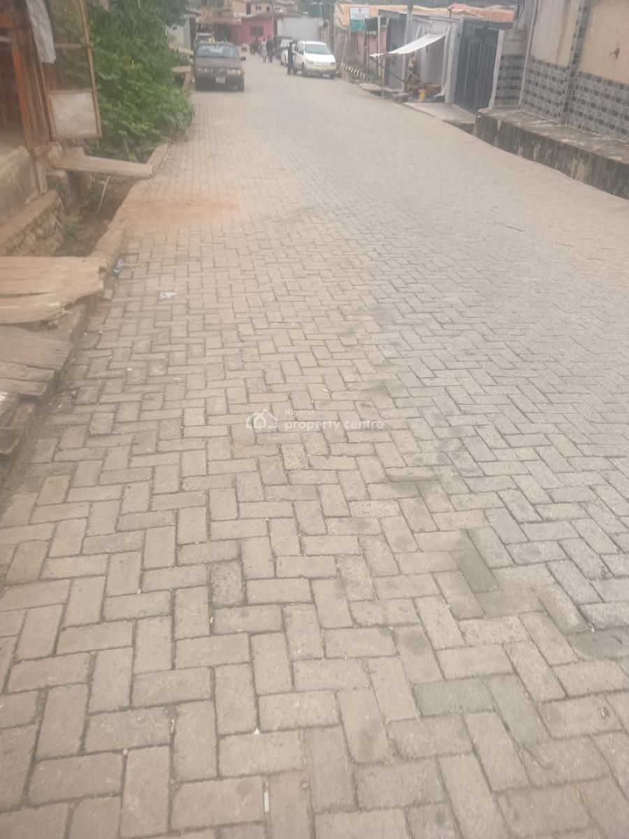 Half Plot of Land (300sqm) +bore-hole Water, an Interlocking Str, Off Yaya Abatan Rd (nationwide Fillling Station), Ogba, Ikeja, Lagos, Mixed-use Land for Sale