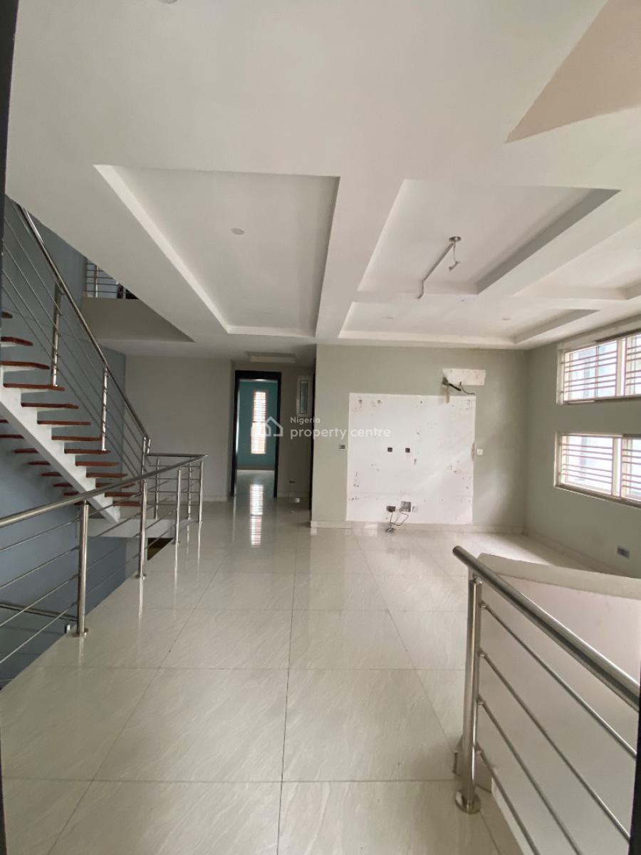 Luxury Large Terraced 5 Bedroom Duplex with a Bq, Osapa Shoprite Road, Osapa, Lekki, Lagos, Terraced Duplex for Sale