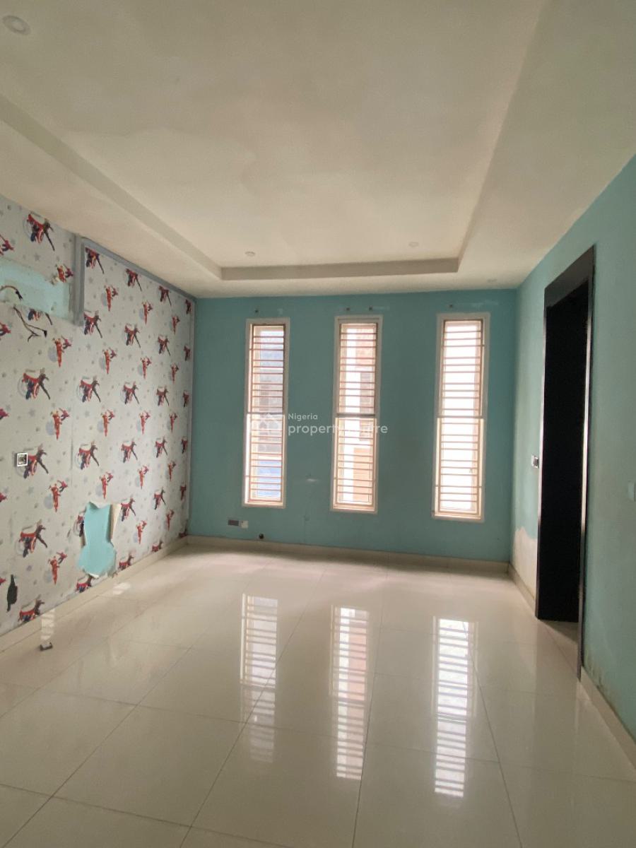 Luxury Large Terraced 5 Bedroom Duplex with a Bq, Osapa Shoprite Road, Osapa, Lekki, Lagos, Terraced Duplex for Sale